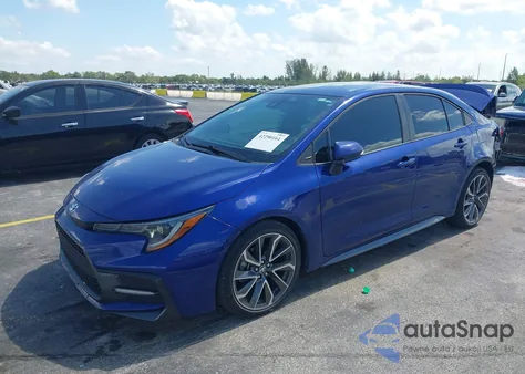 2022 Toyota Corolla Se from USA, damaged, VIN 5YFS4MCE4NP110834